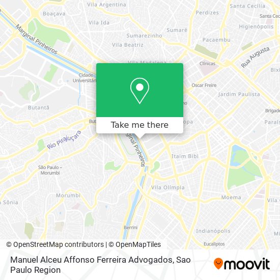 Manuel Alceu Affonso Ferreira Advogados map