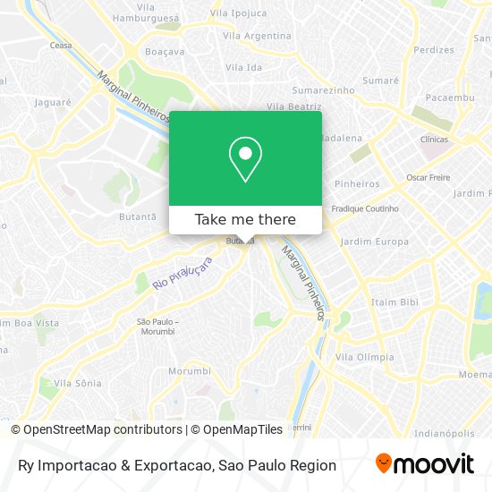 Ry Importacao & Exportacao map