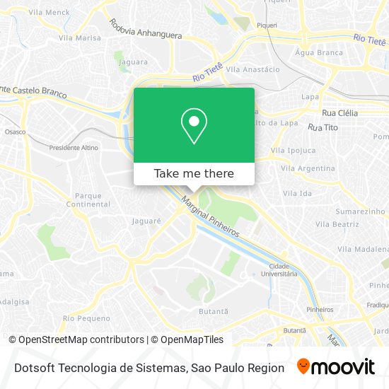 Dotsoft Tecnologia de Sistemas map