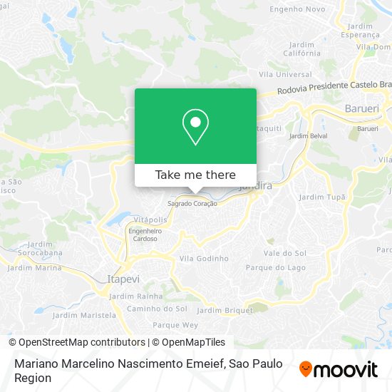 Mariano Marcelino Nascimento Emeief map