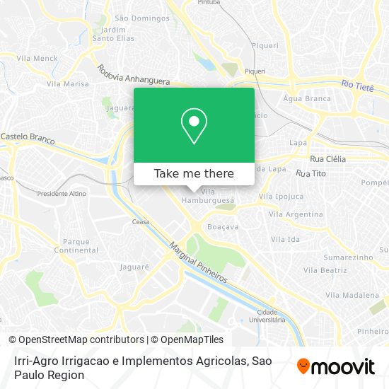 Irri-Agro Irrigacao e Implementos Agricolas map