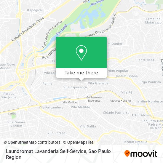 Laundromat Lavanderia Self-Service map