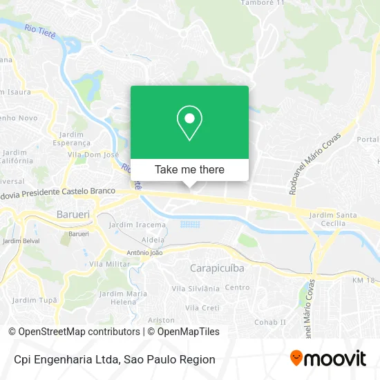 Cpi Engenharia Ltda map