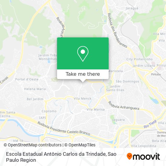 Escola Estadual Antônio Carlos da Trindade map