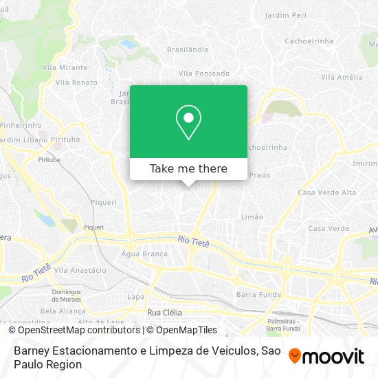Barney Estacionamento e Limpeza de Veiculos map