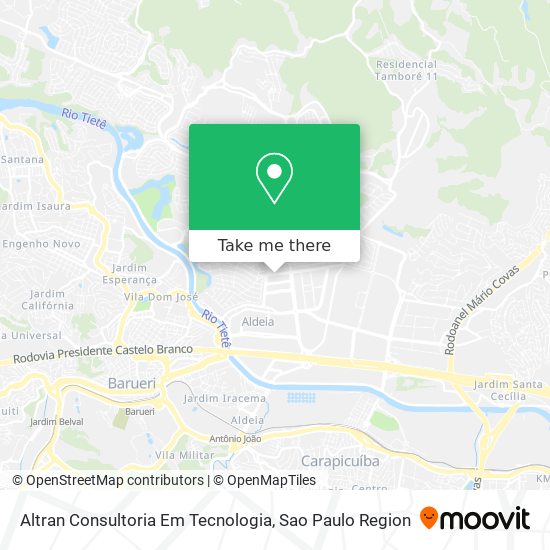 Altran Consultoria Em Tecnologia map