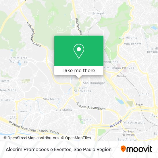 Alecrim Promocoes e Eventos map