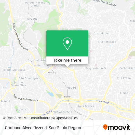 Cristiane Alves Rezend map