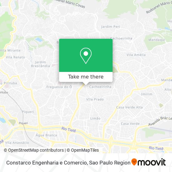 Constarco Engenharia e Comercio map