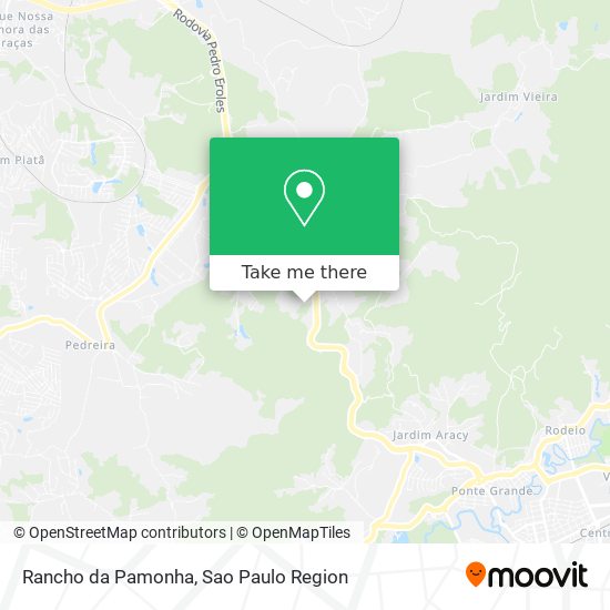 Mapa Rancho da Pamonha