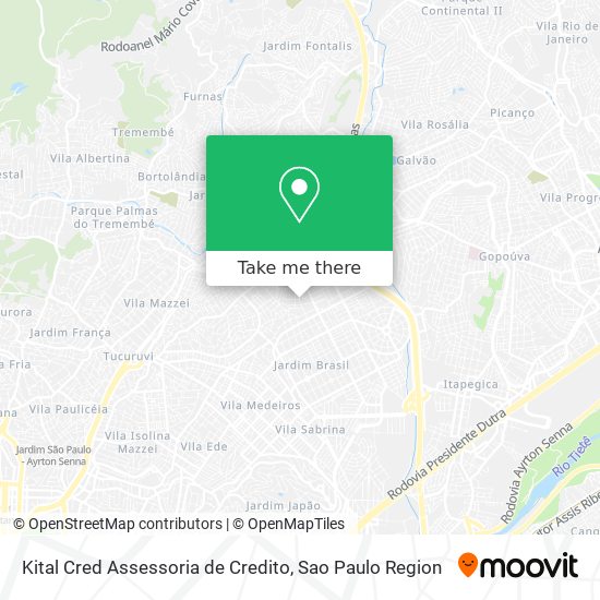 Kital Cred Assessoria de Credito map