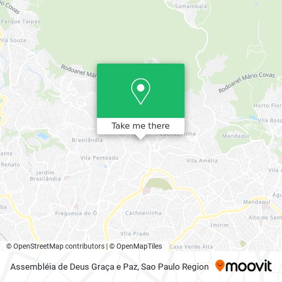 Assembléia de Deus Graça e Paz map