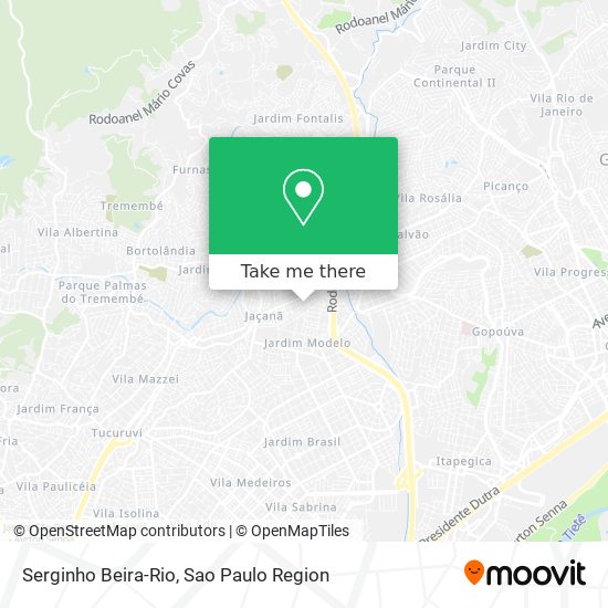 Serginho Beira-Rio map