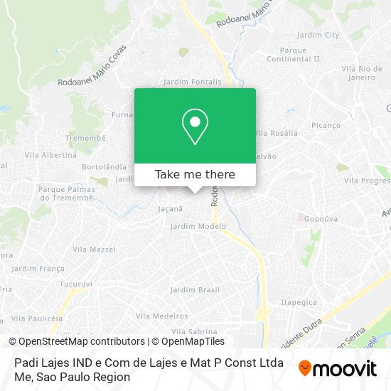 Padi Lajes IND e Com de Lajes e Mat P Const Ltda Me map