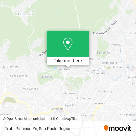 Trata Piscinas Zn map