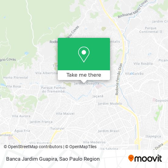 Banca Jardim Guapira map