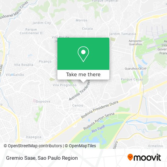 Gremio Saae map