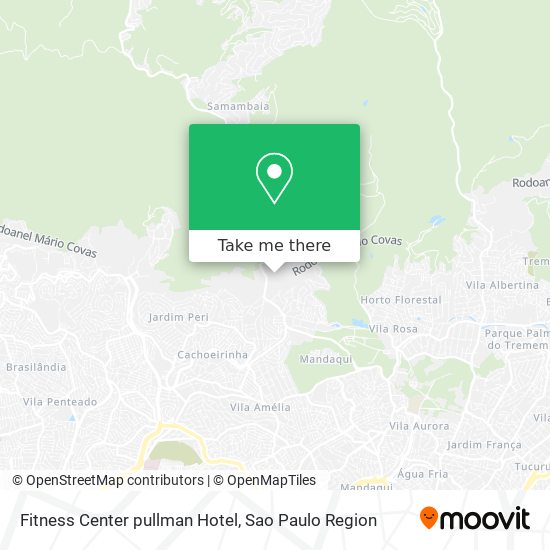 Fitness Center pullman Hotel map