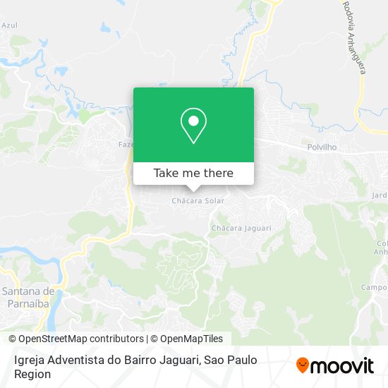 Igreja Adventista do Bairro Jaguari map