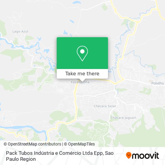 Pack Tubos Indústria e Comércio Ltda Epp map