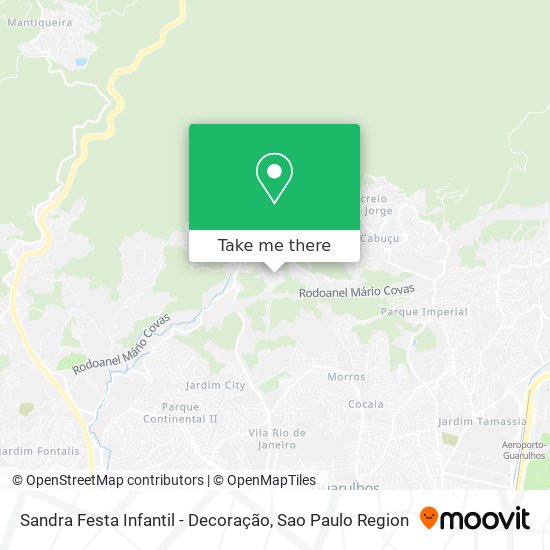 Sandra Festa Infantil - Decoração map