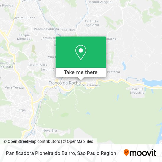 Panificadora Pioneira do Bairro map