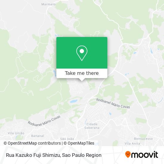 Rua Kazuko Fuji Shimizu map