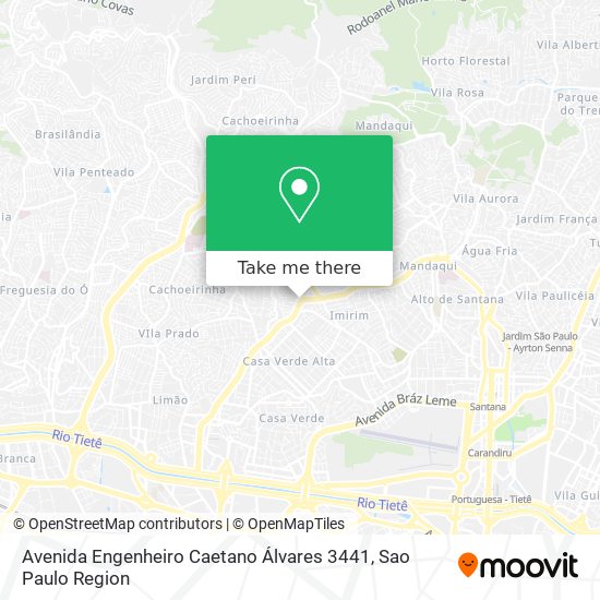 Avenida Engenheiro Caetano Álvares 3441 map