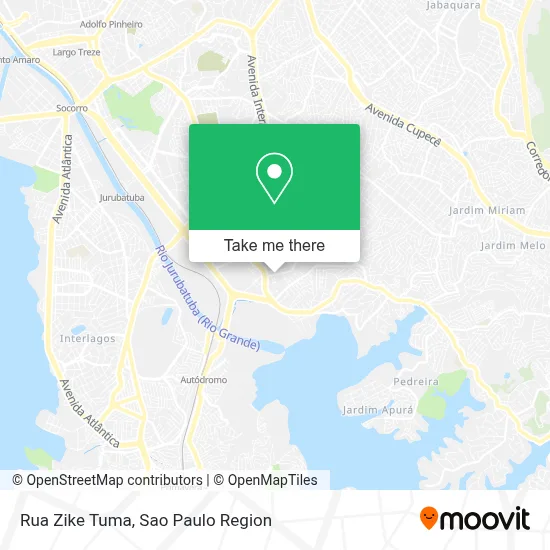 Rua Zike Tuma map