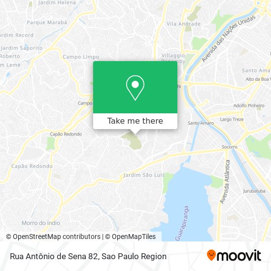 Rua Antônio de Sena 82 map