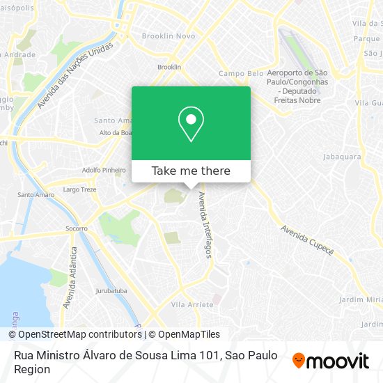Rua Ministro Álvaro de Sousa Lima 101 map