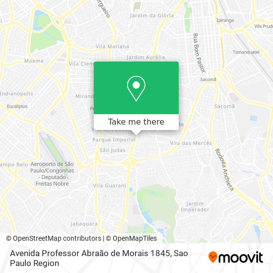 Avenida Professor Abraão de Morais 1845 map