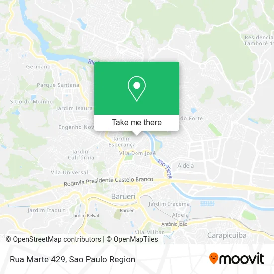 Rua Marte 429 map