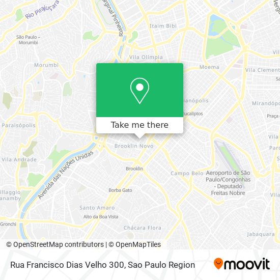 Rua Francisco Dias Velho 300 map