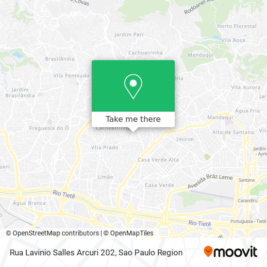 Rua Lavinio Salles Arcuri 202 map