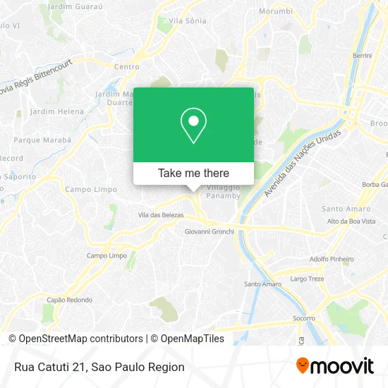 Rua Catuti 21 map