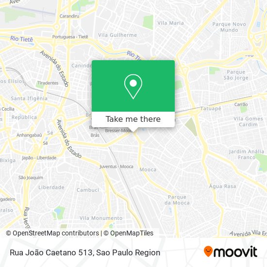 Rua João Caetano 513 map