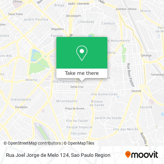 Rua Joel Jorge de Melo 124 map