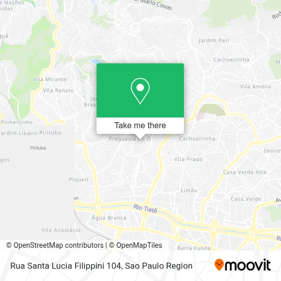 Rua Santa Lucia Filippini 104 map