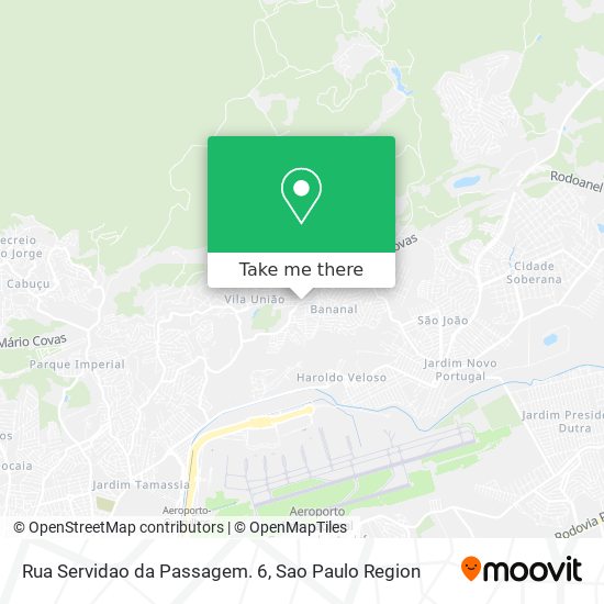 Rua Servidao da Passagem. 6 map