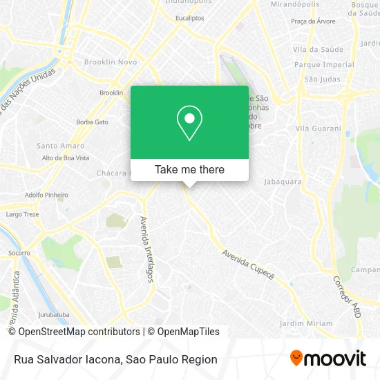 Rua Salvador Iacona map