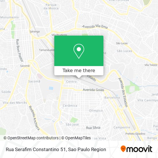 Rua Serafim Constantino 51 map