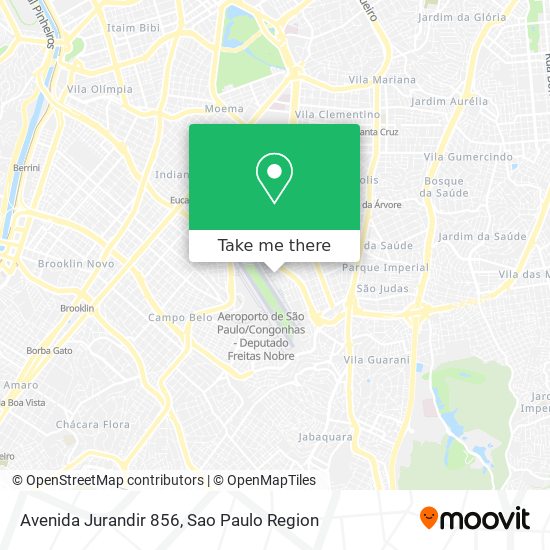 Avenida Jurandir 856 map