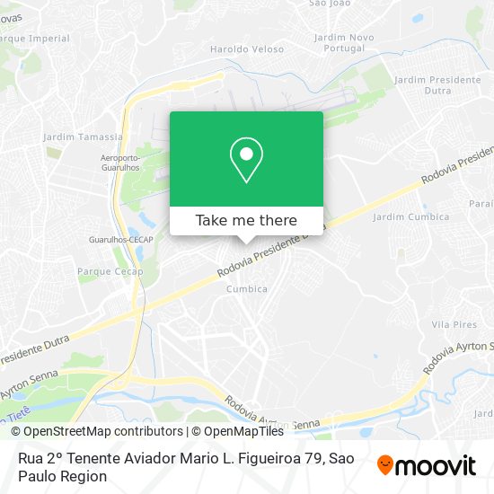 Rua 2º Tenente Aviador Mario L. Figueiroa 79 map