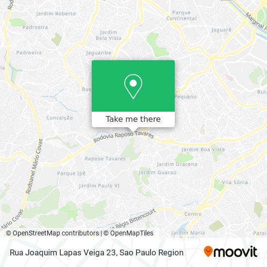 Rua Joaquim Lapas Veiga 23 map