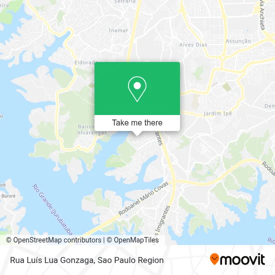 Rua Luís Lua Gonzaga map
