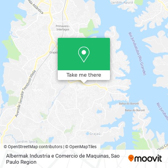 Albermak Industria e Comercio de Maquinas map