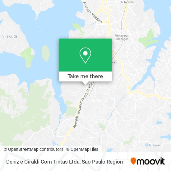 Deniz e Giraldi Com Tintas Ltda map