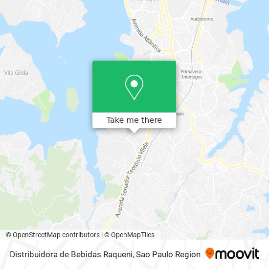 Distribuidora de Bebidas Raqueni map