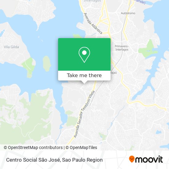 Centro Social São José map